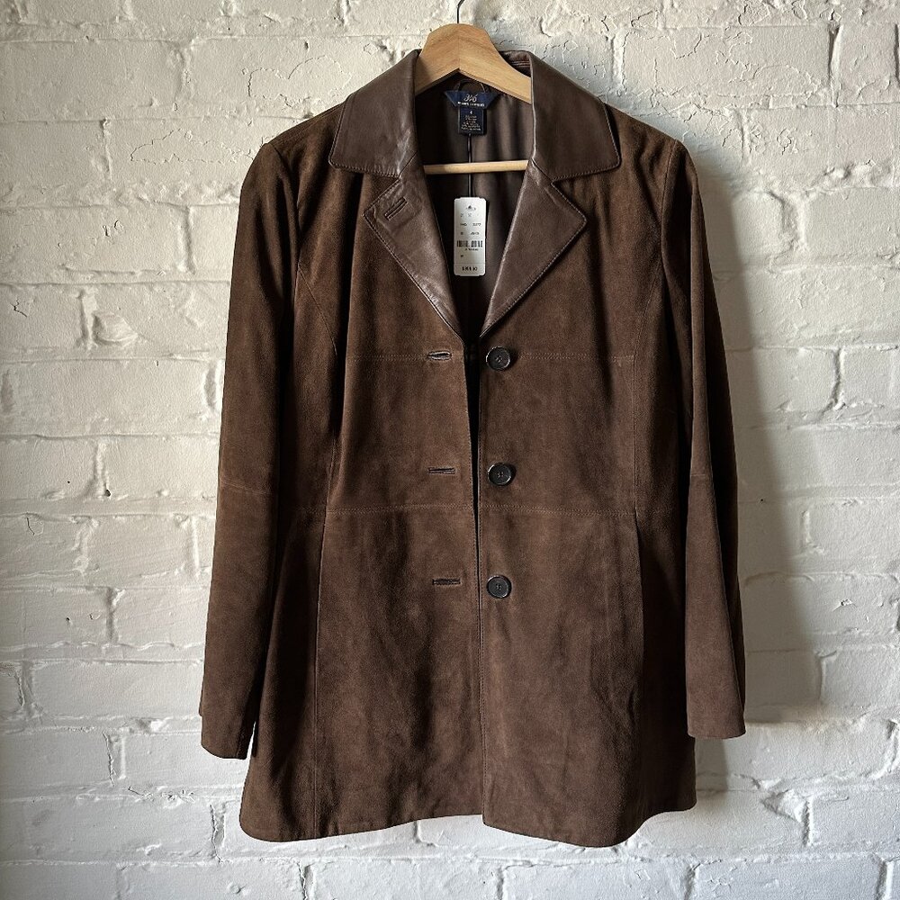 COPY - Brooks Brothers Brown Suede Jacket Size 4
